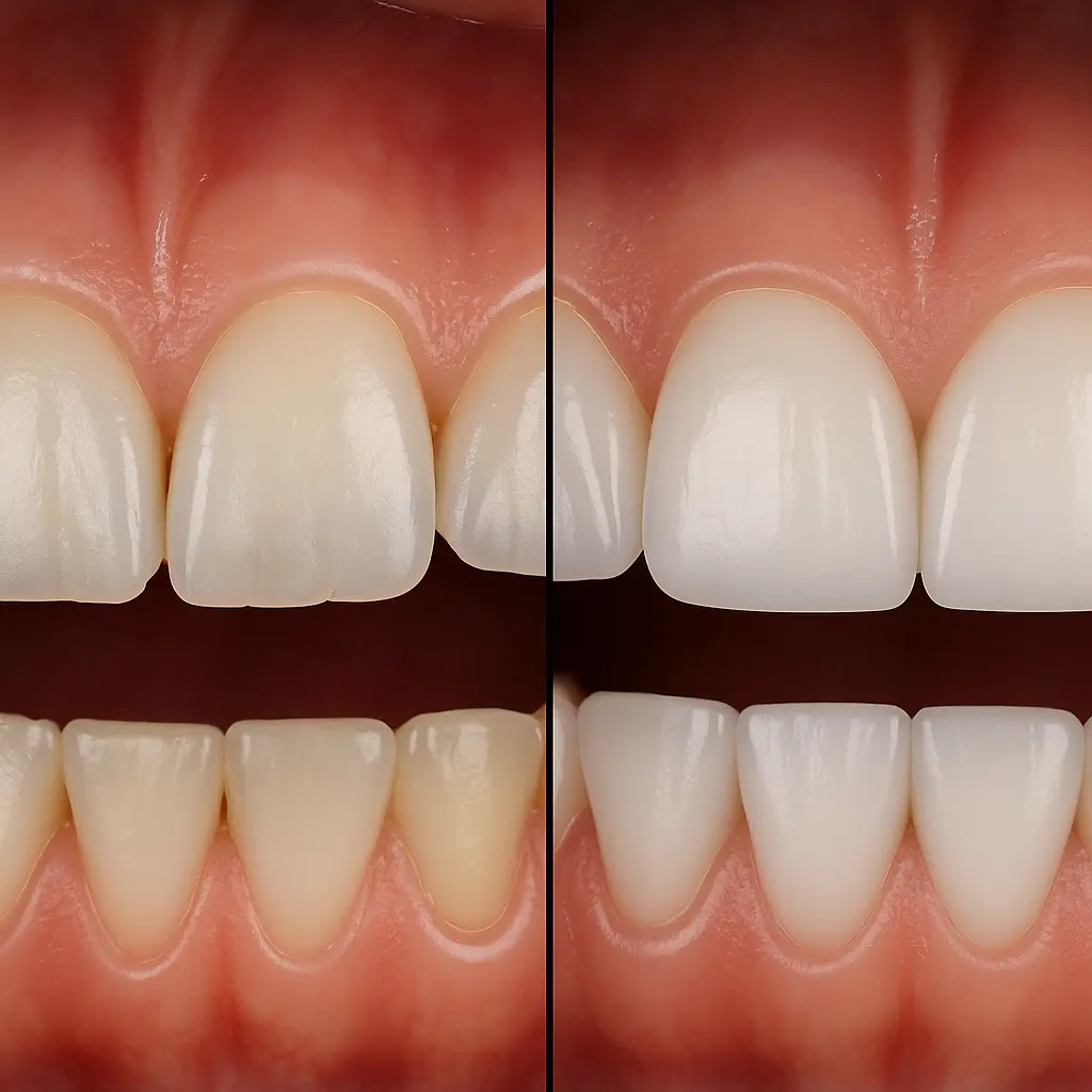 کامپوزیت دندان جلو مشهد ونیر کامپوزیت برای دندان‌های جلویی