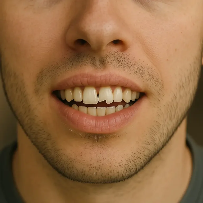 کامپوزیت دندان شکسته