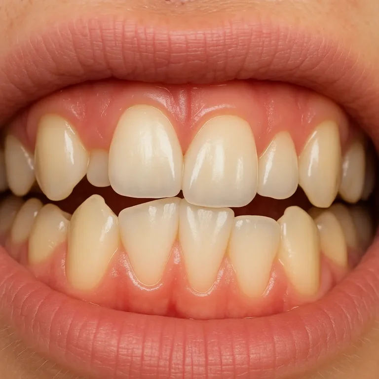 کامپوزیت دندان کج بدون ارتودنسی + شرایط