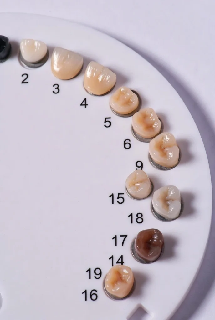 انتخاب رنگ ایمپلنت